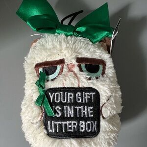 Rare Grumpy Cat Hanging Ornament NWT